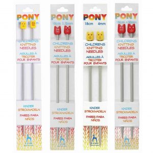 pony childrens knitting needles